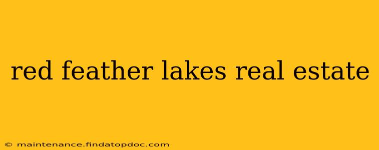 red feather lakes real estate