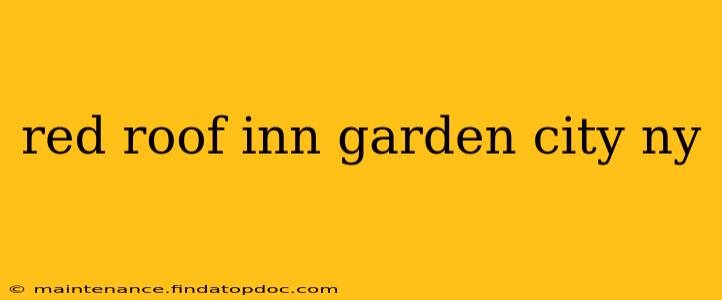 red roof inn garden city ny