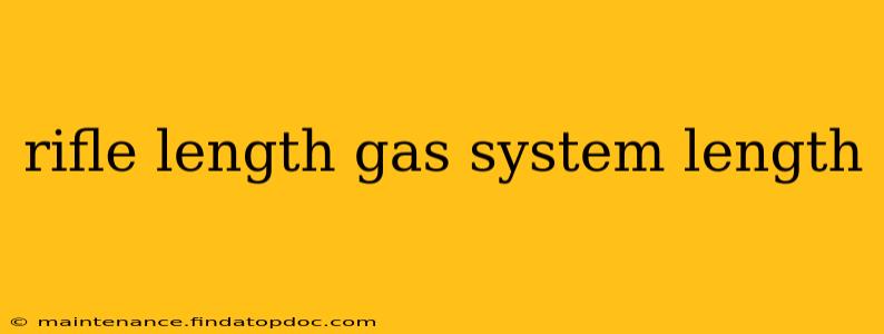 rifle length gas system length