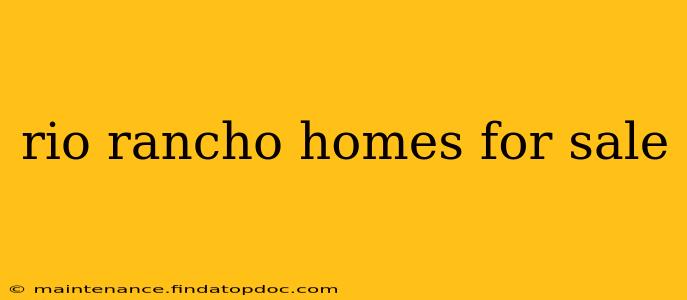 rio rancho homes for sale