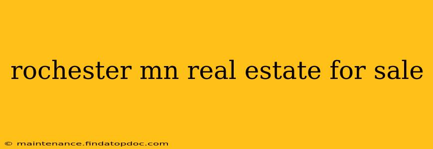 rochester mn real estate for sale