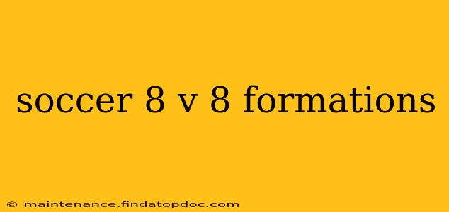 soccer 8 v 8 formations