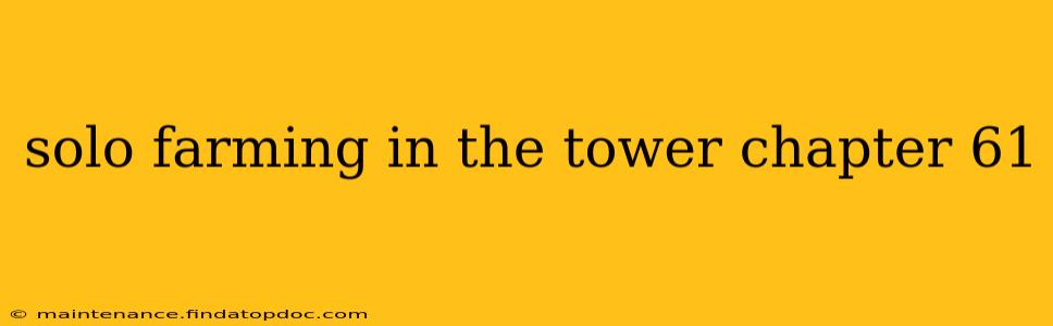 solo farming in the tower chapter 61