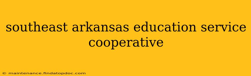 southeast arkansas education service cooperative