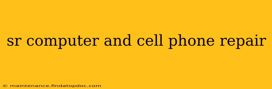 sr computer and cell phone repair