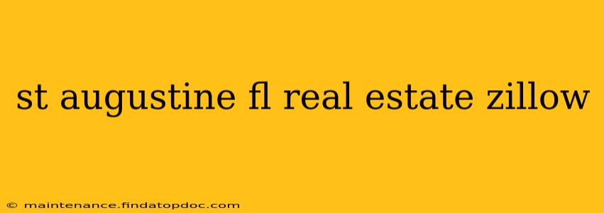 st augustine fl real estate zillow