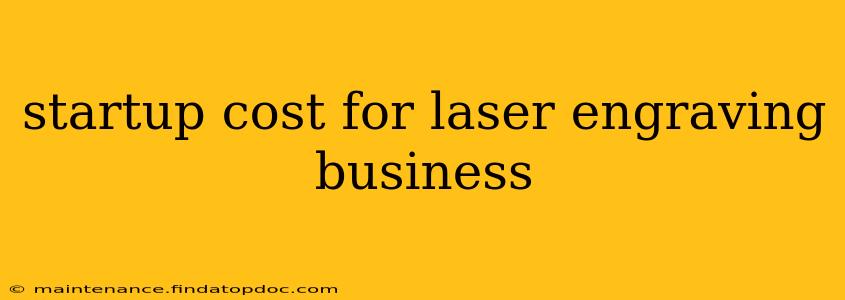 startup cost for laser engraving business