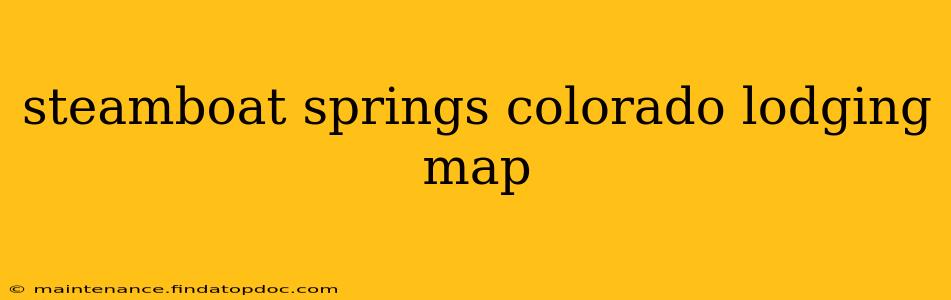 steamboat springs colorado lodging map