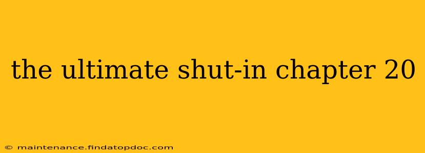 the ultimate shut-in chapter 20