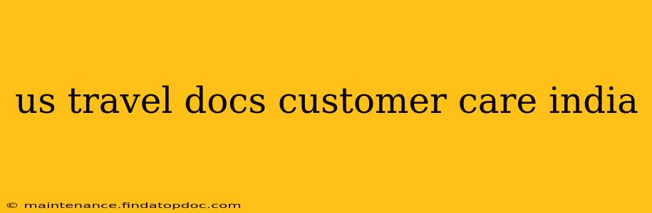 us travel docs customer care india