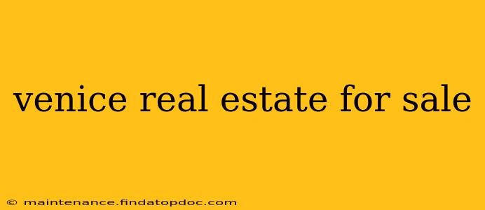 venice real estate for sale