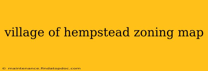 village of hempstead zoning map