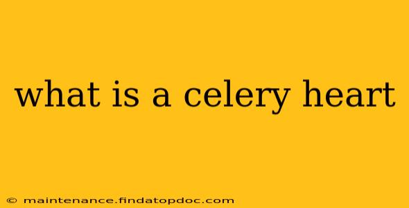 what is a celery heart