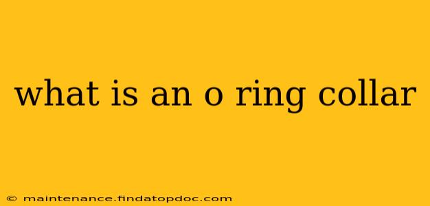 what is an o ring collar