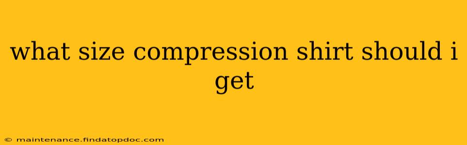 what size compression shirt should i get