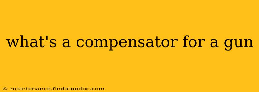 what's a compensator for a gun