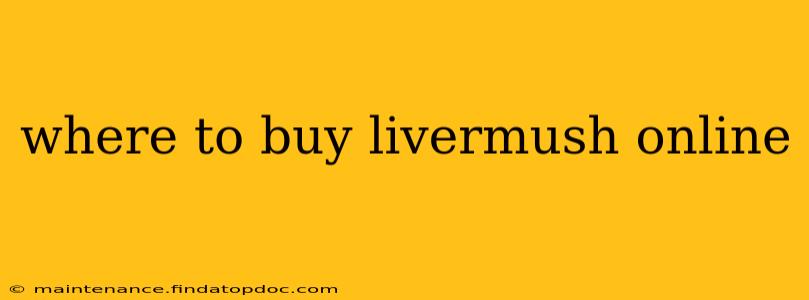 where to buy livermush online