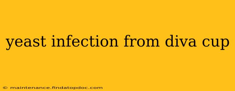 yeast infection from diva cup
